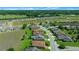 Aerial view of neighborhood showing the layout, greenery, and surrounding area at 4687 Nw 35Th Lane Rd, Ocala, FL 34482