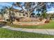Barclay Reserve community entrance with lush landscaping and the community name on a stone sign at 558 Pinebranch Cir, Winter Springs, FL 32708