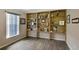 Well-organized office space with built-in shelving and natural light at 725 High Vista Dr, Davenport, FL 33837