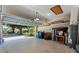 Open garage with an automatic door and extra storage space at 7264 Hawksnest Blvd, Orlando, FL 32835
