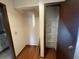This image shows the closet in this home with plenty of shelving for storage at 8129 Granada Blvd, Orlando, FL 32836