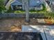Aerial view of the backyard with outdoor seating and firepit areas at 998 Piedmont Oaks Dr, Apopka, FL 32703
