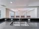 Granite countertop with double sink and view to the living room at 1176 Liberty Hall Dr, Kissimmee, FL 34746
