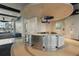 Modern bar area with sleek countertops and TV screens at 150 E Robinson St # 1219, Orlando, FL 32801