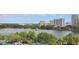 Scenic lake view showcasing lush greenery and cityscape at 150 E Robinson St # 1219, Orlando, FL 32801