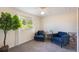 Bedroom with comfortable chairs and natural lighting at 1563 Song Sparrow Ct, Sanford, FL 32773