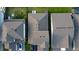 Aerial view of roofs of homes in a community at 18907 Rawson St, Orlando, FL 32827