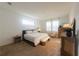 Bedroom with modern design and carpet flooring at 18907 Rawson St, Orlando, FL 32827