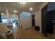 Bright entryway with sleek wood floors leading into the home with an open concept design at 18907 Rawson St, Orlando, FL 32827