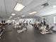 Fully equipped gym with modern equipment for weight lifting and cardio at 2 Oceans West Blvd # 2006, Daytona Beach Shores, FL 32118