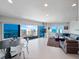 Bright, open living room featuring ocean views and modern furnishings at 2 Oceans West Blvd # 2006, Daytona Beach Shores, FL 32118