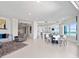 Bright, open living space with modern furnishings and ocean views at 2 Oceans West Blvd # 2006, Daytona Beach Shores, FL 32118