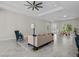 Bright living room with large window and neutral colored decor at 20446 Quinlan St, Orlando, FL 32833