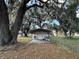 Spacious carport area nestled beneath mature trees, providing ample covered parking at 3650 Lake Tohopekaliga Rd, St Cloud, FL 34772