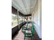 Cozy screened-in porch featuring comfortable seating and a serene view of the yard at 3650 Lake Tohopekaliga Rd, St Cloud, FL 34772