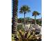 Inviting community pool area featuring palm trees, lounge chairs, and manicured landscaping at 4233 Mistwood St, Winter Garden, FL 34787