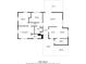 Detailed floor plan showcases the home's layout, highlighting room dimensions and spatial arrangement at 5201 Palisades Dr, Orlando, FL 32808