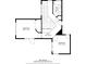 Floor plan of the upper level, including bedrooms and a bathroom with dimensions at 6037 Caymus Loop, Windermere, FL 34786