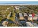 Aerial view of Plant Street Market location; townhomes and nearby town amenities at 129 S Park Ave # 129, Winter Garden, FL 34787