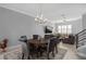 The dining room blends to living room at 129 S Park Ave # 129, Winter Garden, FL 34787