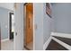 Residential elevator with wood finish, seamlessly integrated into the home's architecture at 129 S Park Ave # 129, Winter Garden, FL 34787