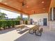Community pavilion with picnic tables and ceiling fans at 1628 Little Wren Ln, Winter Park, FL 32792