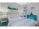 Cozy bedroom with stylish decor and comfortable furnishings creating a relaxing space for rest and rejuvenation at 16810 Sunrise Vista Dr, Clermont, FL 34714