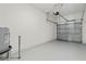 Spacious one car garage painted grey and ready to store your car and other items at 2413 Brook Marsh Loop, Kissimmee, FL 34747