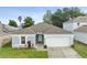 Charming single-story home with a well-maintained lawn and attached two-car garage, offering curb appeal at 252 Elgin Blvd, Davenport, FL 33897