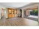 Spacious living room with large sliding glass doors overlooking the pool at 2532 Waterview Pl, Windermere, FL 34786