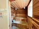 The natural wood sauna features wood floors and seating at 3067 Ne 102Nd Avenue Rd, Silver Springs, FL 34488