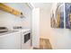 Convenient laundry room featuring washer and dryer at 4220 Paragraph Dr, Kissimmee, FL 34746
