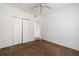 This bedroom offers an open floorplan and neutral colored walls and carpet at 5524 Metrowest Blvd # 210, Orlando, FL 32811