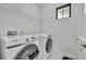 Functional laundry room with new front-load washer and dryer units at 7613 Toscana Blvd, Orlando, FL 32819