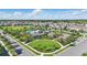 An aerial view of the community's recreation area shows a pool and clubhouse at 8972 Sonoma Coast Dr, Winter Garden, FL 34787