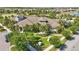 Lush landscaping enhances the setting of this well-appointed community clubhouse at 8972 Sonoma Coast Dr, Winter Garden, FL 34787