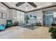 Elegant lobby featuring neutral colors, tile flooring, and modern furniture at 8972 Sonoma Coast Dr, Winter Garden, FL 34787
