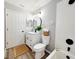 Clean bathroom features granite vanity, modern hardware, and tiled shower at 14521 Tanja King Blvd, Orlando, FL 32828