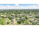 Expansive aerial view of a neighborhood with tree-lined streets and well-maintained homes on a sunny day at 158 Hickory Stick Ct, Debary, FL 32713