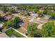 An attractive neighborhood, well-maintained homes, and mature trees at 2470 Pine Tree Circle Dr, Orange City, FL 32763