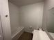 Bright bathroom featuring a shower over tub, tile floors, and a large vanity at 34071 Sky Blossom Cir, Leesburg, FL 34788