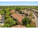 Aerial view of a condo community with mature trees at 676 Sandy Neck Ln # 102, Altamonte Springs, FL 32714