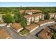 Scenic aerial shot showcases the community's layout and lush surroundings at 676 Sandy Neck Ln # 102, Altamonte Springs, FL 32714