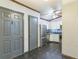 Efficient kitchen featuring stainless steel appliances, ample counter space, and updated hardware at 3673 Westland Ct, Orlando, FL 32818