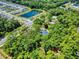 Home in private, wooded location nearby to community and pond at 1155 Taylor E Rd, Deland, FL 32724