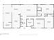 Detailed floor plan showcasing the layout of the house, including dimensions of each room at 1326 W Concord St, Orlando, FL 32805