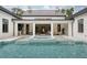 Beautiful backyard with pool, spa, outdoor dining and a seamless transition to indoor/outdoor living spaces at 1400 Nottingham St, Orlando, FL 32803