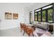 Modern living room featuring bright windows and a comfortable seating arrangement at 1400 Nottingham St, Orlando, FL 32803