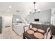 This expansive open floor plan connects the living room, dining area, and kitchen at 1415 Sherbourne St, Winter Garden, FL 34787