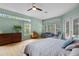 Bright, spacious bedroom with bamboo flooring, natural light and French doors at 14315 Hampshire Bay Cir, Winter Garden, FL 34787